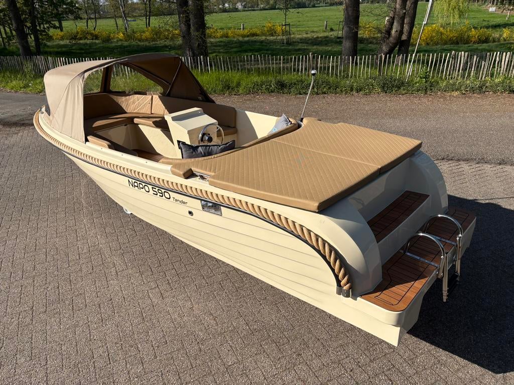 NAPO 590 Tender incl 15 pk vaarklaar bj.2026 NIEUW, Watersport en Boten, Ophalen, 10 tot 30 pk, Nieuw, 3 tot 6 meter