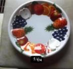 Design fruitschaal kunststof diameter 38 cm, Kunststof, Schaal, Rond, Ophalen of Verzenden