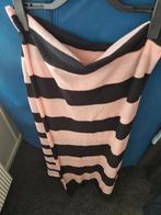 Nieuwe gestreepte rok - Zwart/Roze, Kleding | Dames, Mutsen, Sjaals en Handschoenen, Esprit, Ophalen, Nieuw, Sjaal