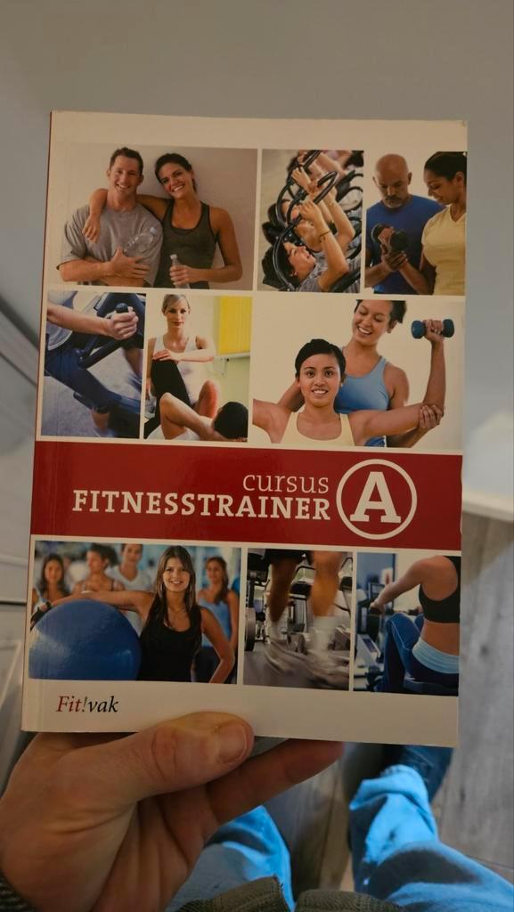 Fit!vak Cursus Fitnesstrainer A Boek, Boeken, Advies, Hulp en Training, Gelezen, Ophalen