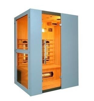 Fonteyn infraroodsauna / -cabine Levi 3 Exclusive FS, Sport en Fitness, Sauna, Ophalen, Zo goed als nieuw, Infrarood, Complete sauna