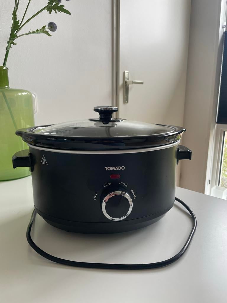 Tomado Slowcooker 3,5 liter - Zo goed als nieuw, Ophalen of Verzenden, Zo goed als nieuw