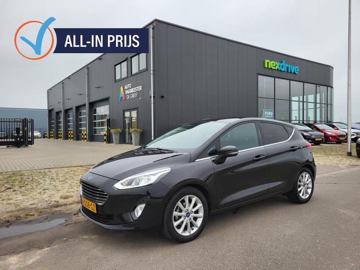 Ford Fiesta 1.0 Ecoboost 95 pk Titanium Cruise-control 1e ei, Auto's, Ford, Bedrijf, Te koop, Fiësta, ABS, Airbags, Airconditioning