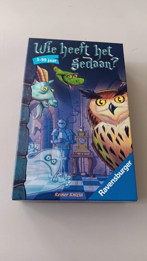 Wie heeft het gedaan zgan., Een of twee spelers, Ophalen of Verzenden, Zo goed als nieuw, Ravensburger