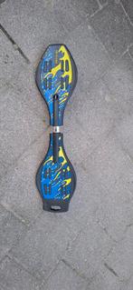 Waveboard Pro Surf - Blauw/Geel, Ophalen of Verzenden, Gebruikt, Waveboard
