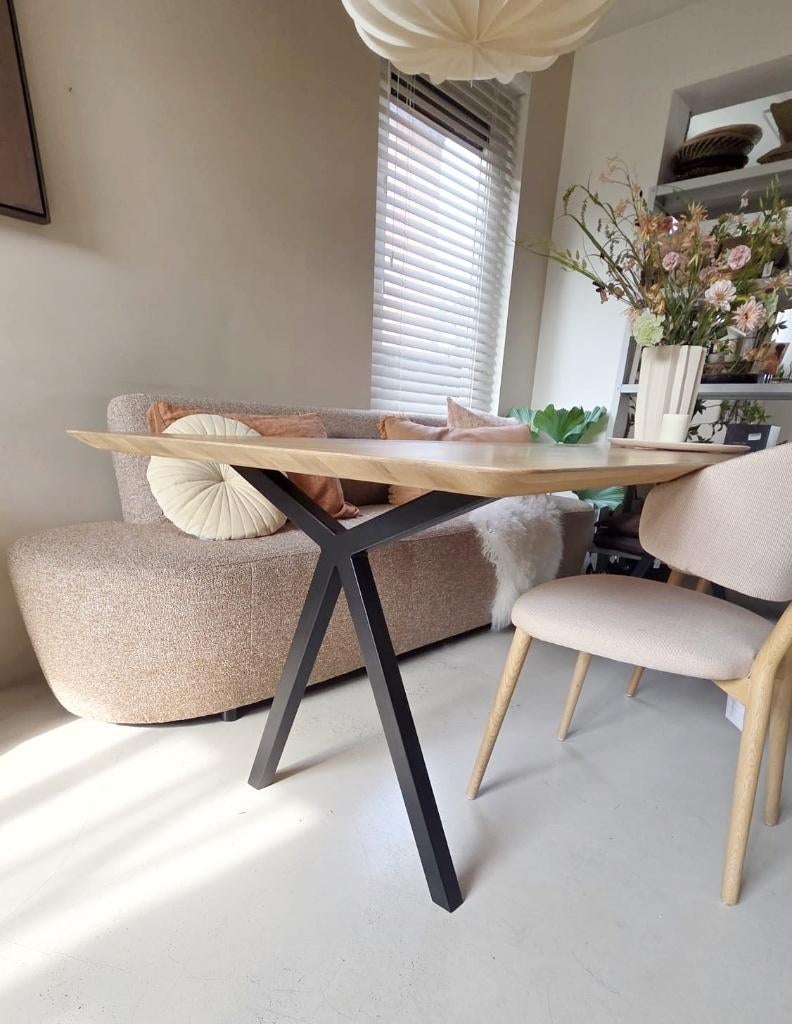 Eettafel Studio Henk 240x90 cm, Ophalen, Gebruikt, 200 cm of meer, Scandinavisch