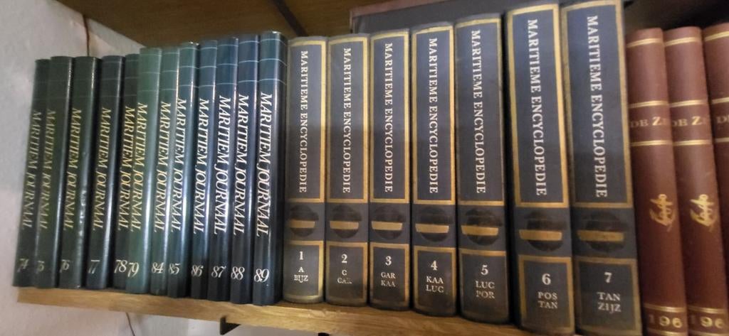 Maritieme Encyclopedie & Maritiem Journaal, Ophalen of Verzenden, Gelezen, Algemeen, Complete serie