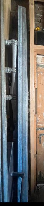 Ijzere koker gegalvaniseerd, Ophalen