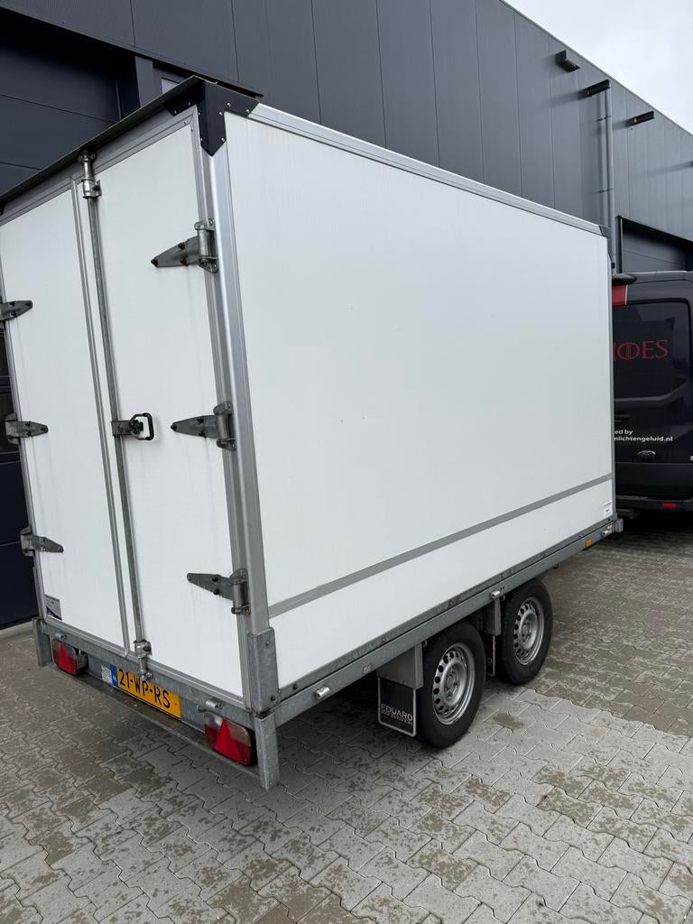 Dichte aanhanger - Eduard - 2500kg laadvermogen, Auto diversen, Aanhangers en Bagagewagens, Ophalen, Gebruikt