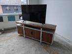 TV meubel, Huis en Inrichting, Kasten | Televisiemeubels, Ophalen, Gebruikt, 100 tot 150 cm, Overige materialen