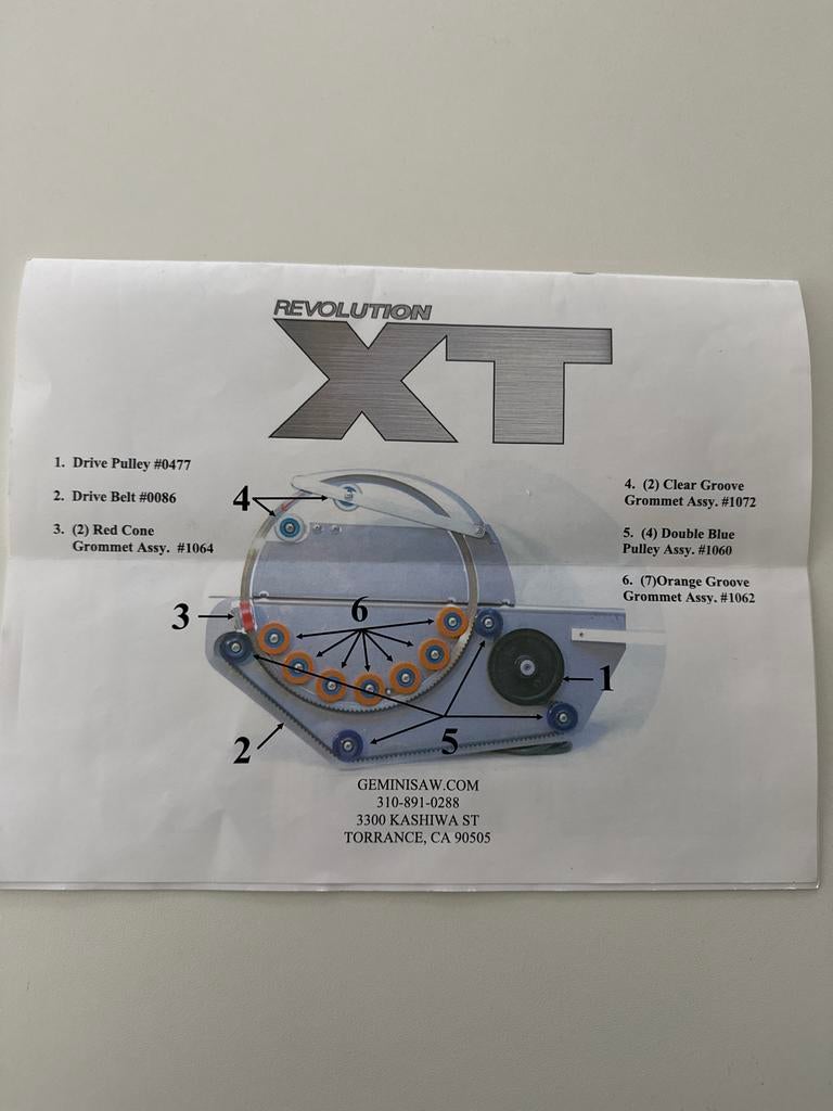 Glaszaag XT Revolution XT Ring Saw, 70 mm of meer, Overige typen, 600 tot 1200 watt, Ophalen of Verzenden