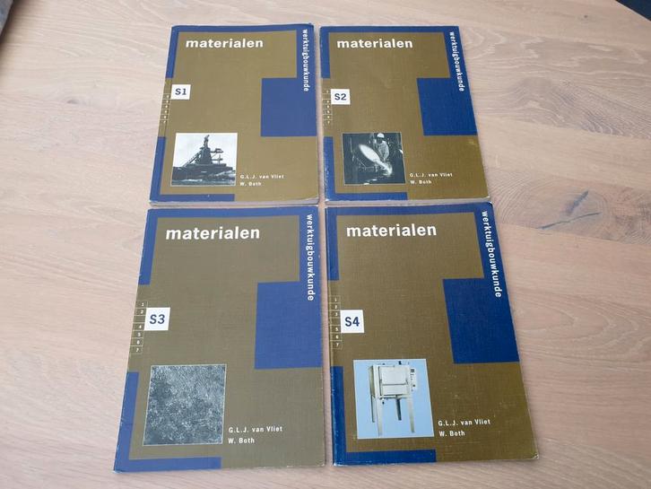 Materialen Werktuigbouwkunde S1-S4 - G.L.J. van Vliet, Boeken, Techniek, Zo goed als nieuw, Werktuigbouwkunde, Ophalen of Verzenden