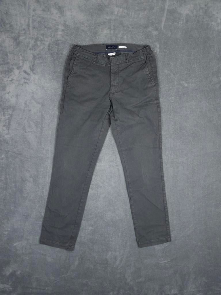 Mr Marvis Broek Chino The Coolerdays W34 L30 Grijs, Maat 52/54 (L), ., Ophalen of Verzenden, .