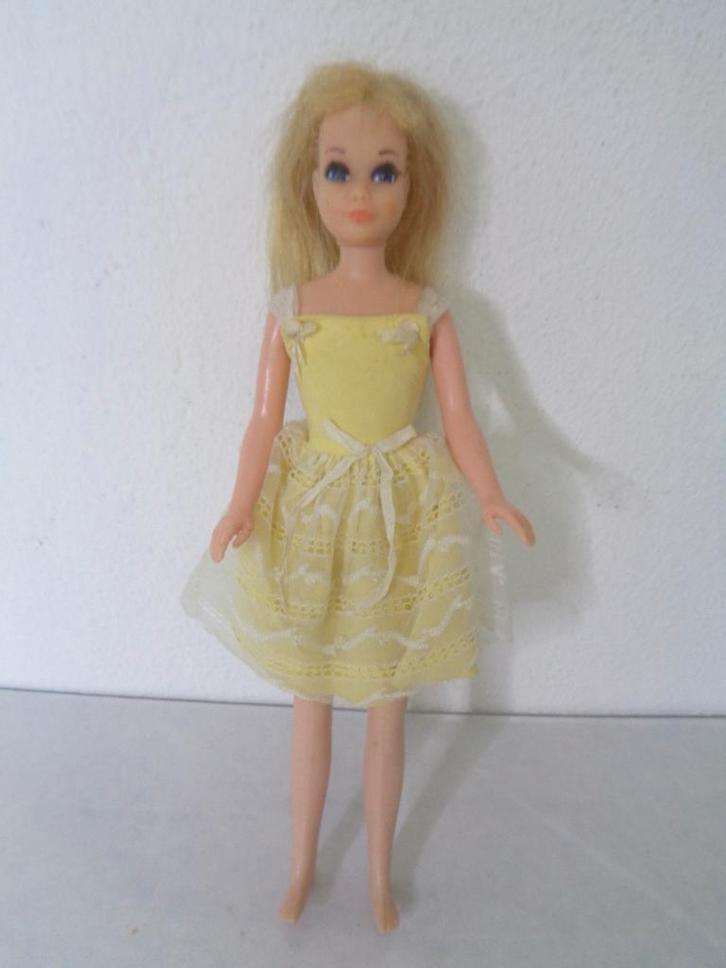 Oud jurkje Skipper van Barbie,….. ( Fotonr V64), Verzamelen, Poppen, Gebruikt, Fashion Doll, Ophalen of Verzenden