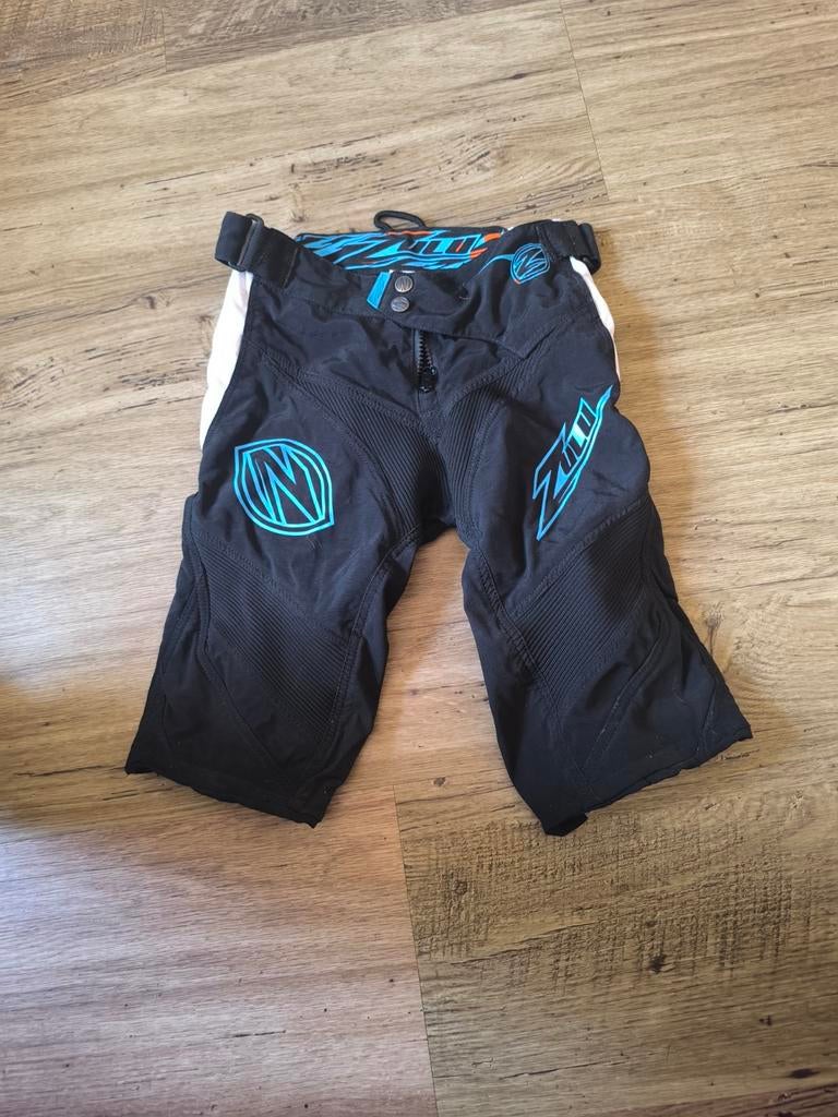 Zulu kortbroek youth 24 BMX fietscross, Zwart, Overige maten, Ophalen of Verzenden, Gedragen