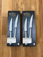 Royal van Kempen & Begeer steakmessen 2 dozen 4 stuks., Huis en Inrichting, Keuken | Bestek, Nieuw, Ophalen of Verzenden, Rvs of Chroom