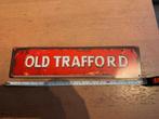 Metalen Wandbord Old Trafford Manchester United 40x10cm, Ophalen of Verzenden, Nieuw