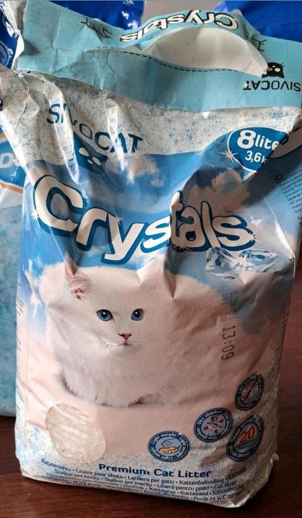 Kattengrit silica,  ongeveer 18.5 kg, Dieren en Toebehoren, Kattenbakken, Ophalen of Verzenden