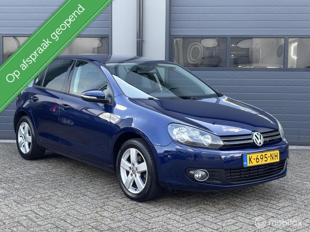 Volkswagen Golf 1.2 TSI Comfortline BlueMotion _ Automaat, Euro 5, Electronic Stability Program (ESP), 4 cilinders, Blauw