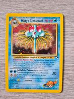 Misty's Tentacruel holo gym heroes 10/132, Ophalen of Verzenden, Gebruikt, Losse kaart, Foil