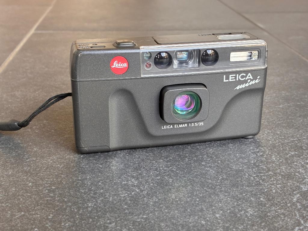 Leica Mini analoge compactcamera, Audio, Tv en Foto, Fotocamera's Analoog, Ophalen of Verzenden, Gebruikt, Compact, Leica