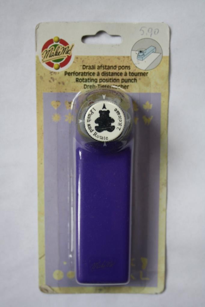 Make me lange afstands pons draaiende beer, Hobby en Vrije tijd, Kaarten | Zelf maken, Ophalen of Verzenden, Nieuw, Dieren, Pons of Mal