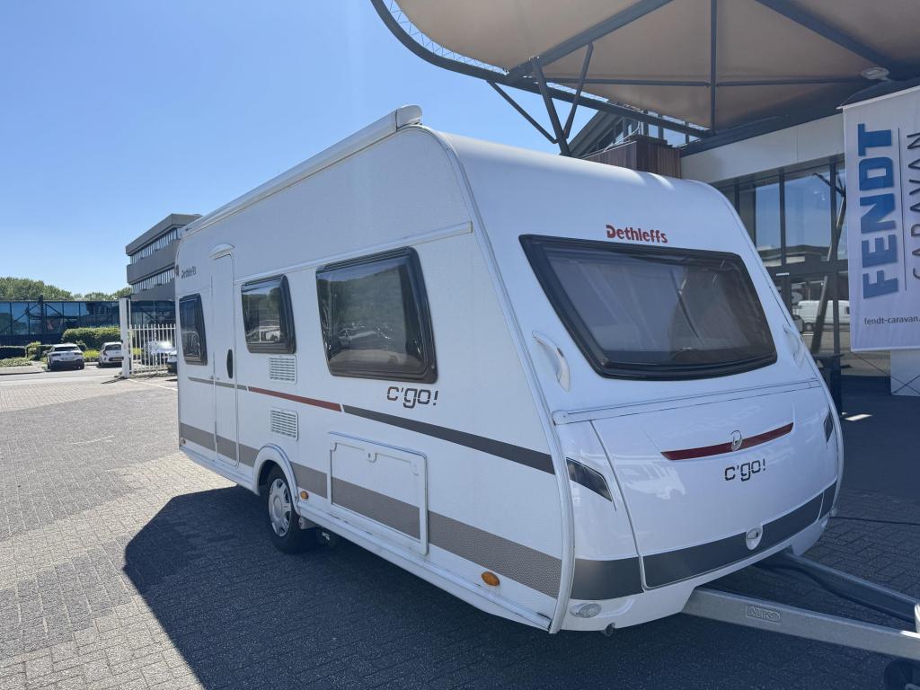 Dethleffs C'Go 475 EL 2016 MOVER + LUIFEL!!!, Caravans en Kamperen, Caravans, Overige typen, Bedrijf, Treinzit, Dethleffs