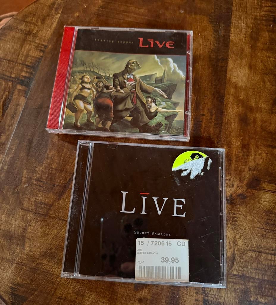 Live CD's: Throwing Copper & Secret Samadhi (2 stuks), Cd's en Dvd's, Cd's | Rock, Gebruikt, Alternative, Ophalen of Verzenden
