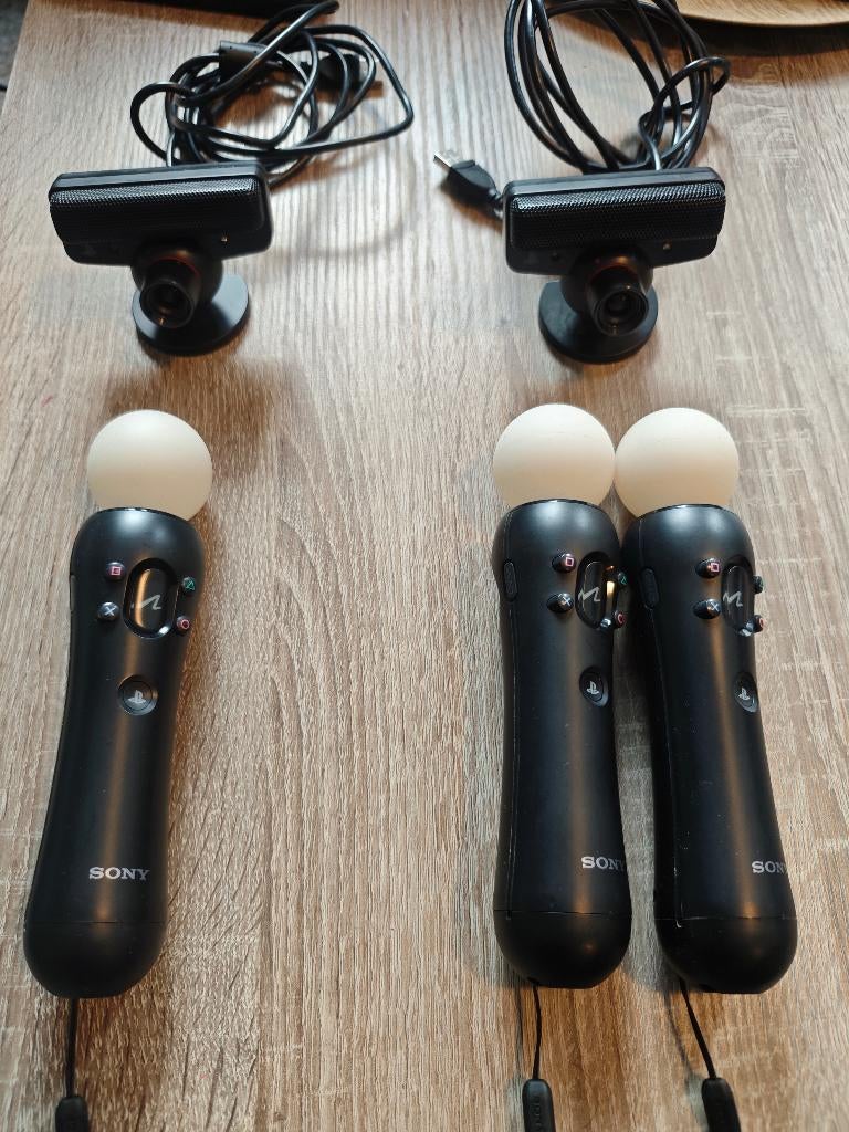 Playstation Move + Camera, Spelcomputers en Games, Spelcomputers | Sony PlayStation Consoles | Accessoires, Ophalen, Gebruikt