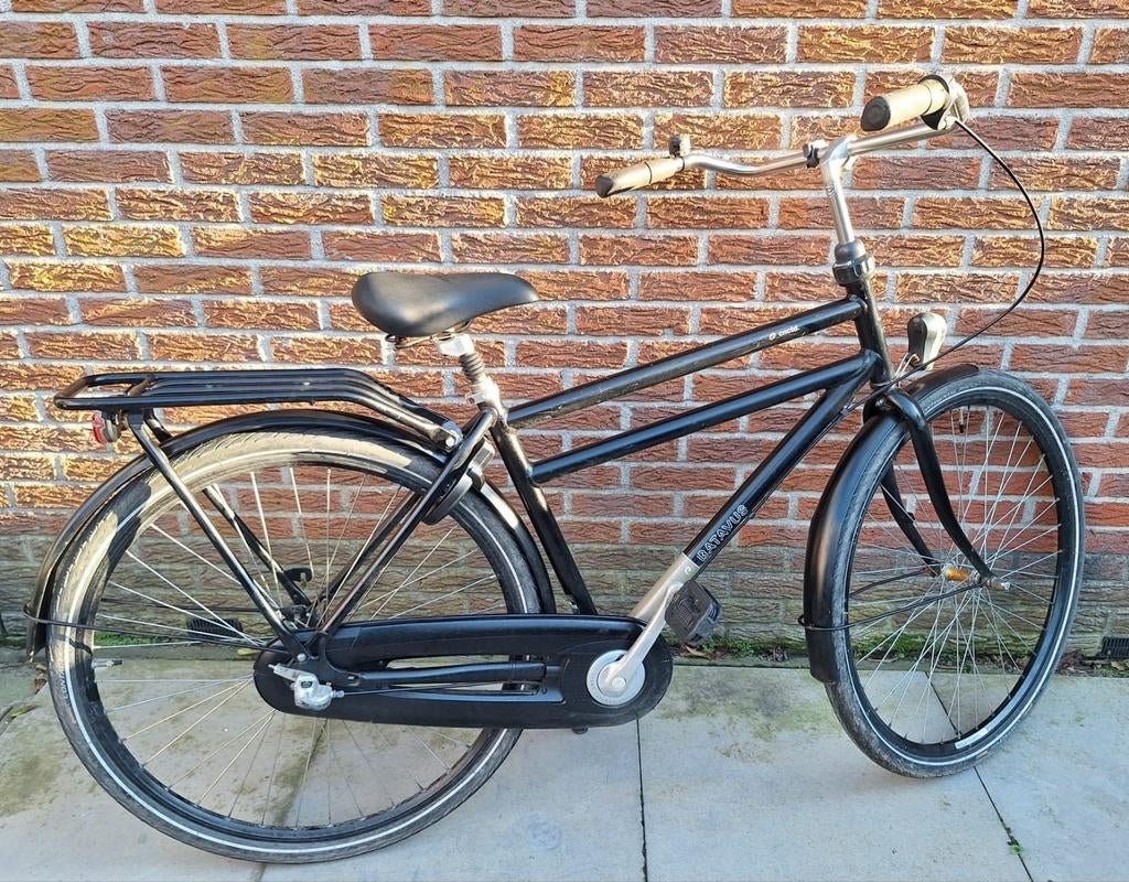 Batavus cnctd fiets herenfiets met terugtraprem, 49 tot 53 cm, Ophalen of Verzenden, Gebruikt, Batavus