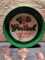 Dienblad klokken grolsch heineken warsteiner hertog jan, Ophalen of Verzenden, Zo goed als nieuw, Grolsch