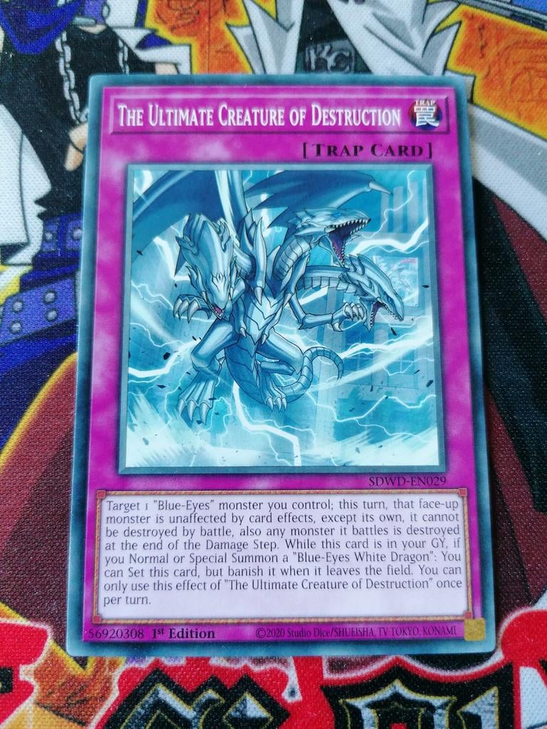 The Ultimate Creature of Destruction - SDWD - Yu-Gi-Oh, Hobby en Vrije tijd, Verzamelkaartspellen | Yu-gi-Oh!, Ophalen of Verzenden