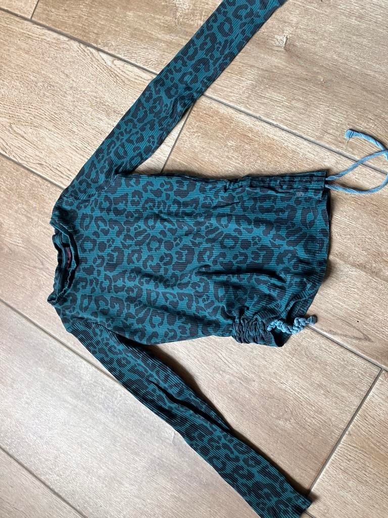 Longsleeve Persival panterprint maat 140, Kinderen en Baby's, Kinderkleding | Overige, Ophalen of Verzenden, Gebruikt, Meisje
