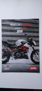 Originele jaarfolder Aprilia 2018, Ophalen of Verzenden, Aprilia