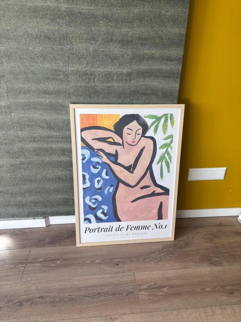 Lijst met poster, Ophalen