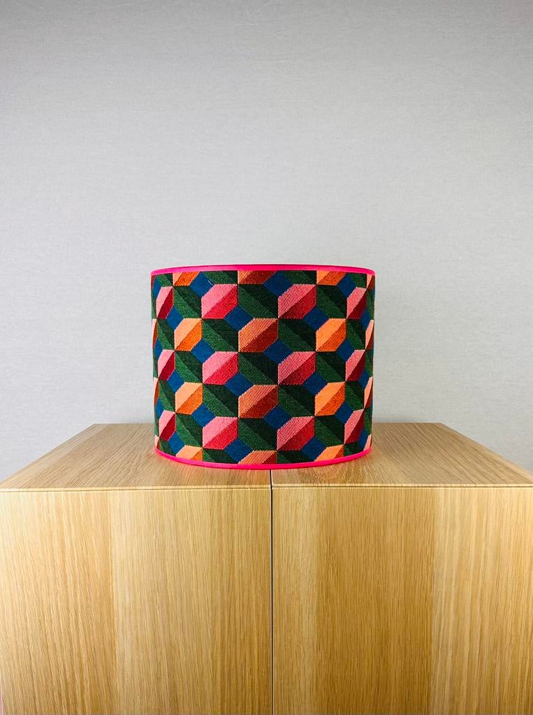 Handgemaakte lampenkap, Rond, Nieuw, Ophalen of Verzenden, Minder dan 25 cm