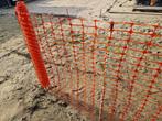 Omheining gaas oranje 12,5 mtr met paaltjes, Dieren en Toebehoren