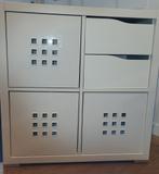 Kallax kast met 2 lades, 3 inzetten en 4 pootjes, Ophalen, Zo goed als nieuw