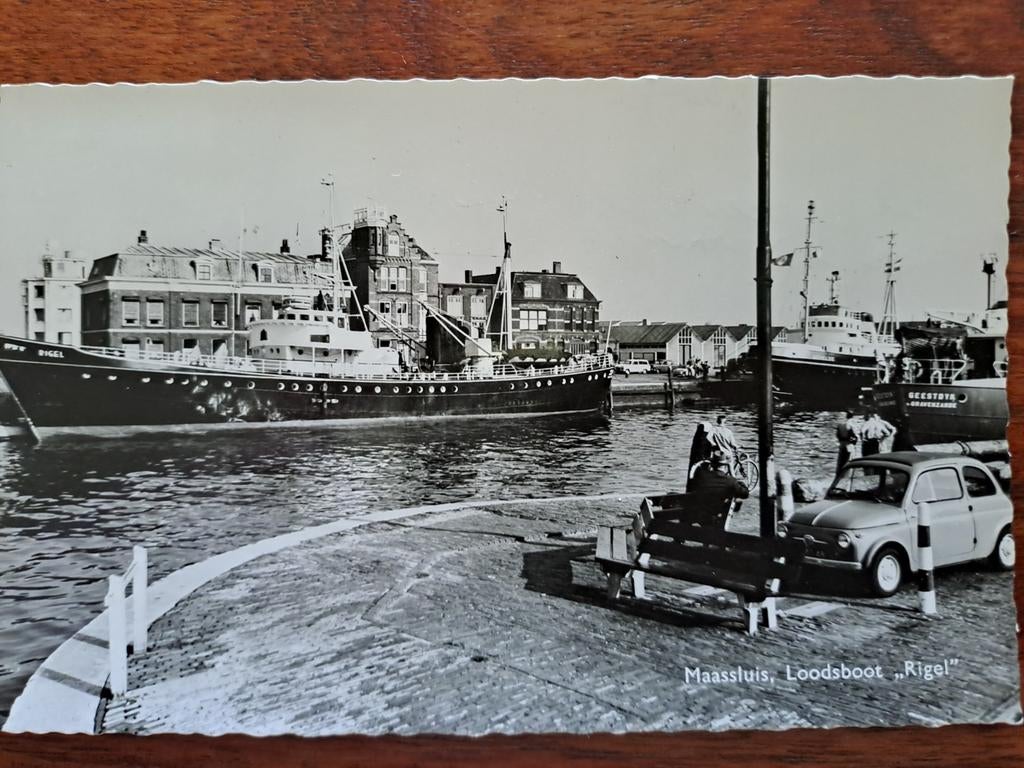 Maassluis,  loodsboot, rigel, Verzamelen, Ansichtkaarten | Nederland, Ophalen of Verzenden