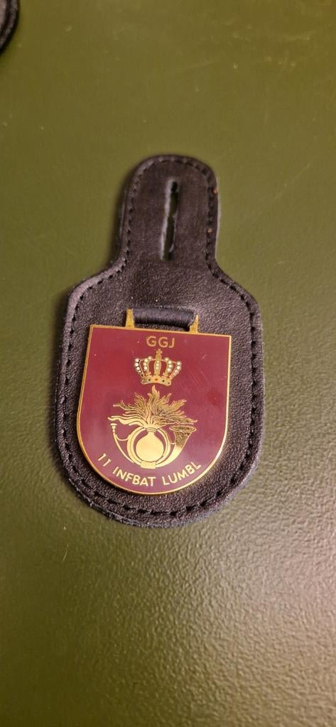 Borstzakhanger 11 infbat lumbl, Verzenden, Landmacht, Nederland, Embleem of Badge