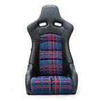 NRG Prisma Omega Verstelbare kuipstoel Sportstoel Tartan, Ophalen of Verzenden