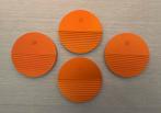 4x Nespresso Barista Coasters; Federico Peri; aluminium; €20, Overige materialen, Overige typen, Ophalen of Verzenden, Zo goed als nieuw