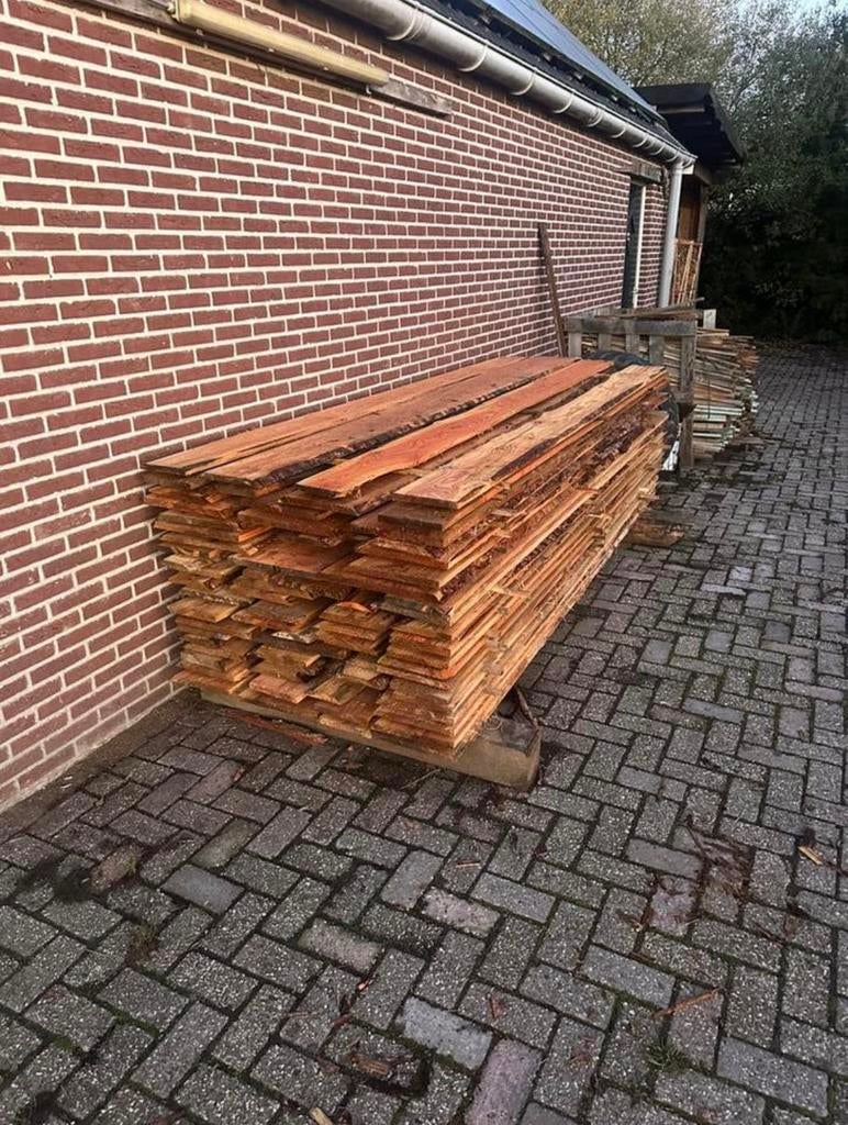 Schaaldelen, planken en balken KORTING!!, Tuin en Terras, Palen, Balken en Planken, Ophalen, Zo goed als nieuw, 250 cm of meer