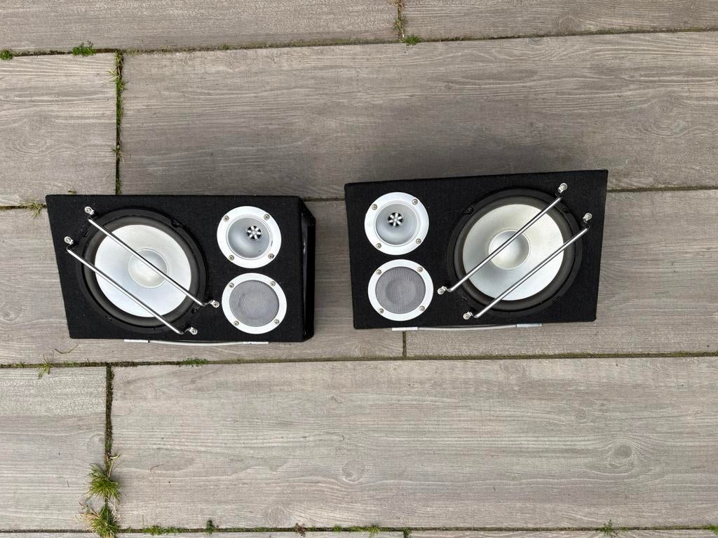 Set boxen voor in de auto, Auto diversen, Ophalen of Verzenden, Zo goed als nieuw