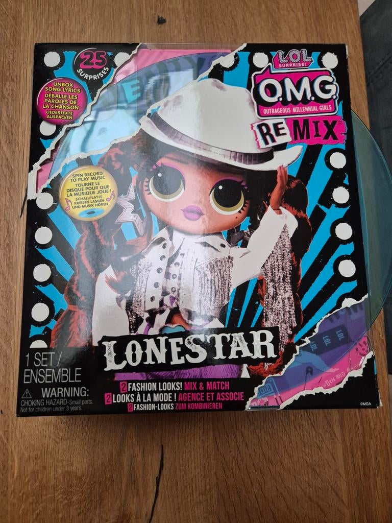 L.O.L. Surprise! O.M.G. Remix Lonestar Modepop, Ophalen of Verzenden