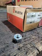 M16 moer verzinkt wurth 100 stuks, Ophalen of Verzenden, Nieuw, Bouten of Moeren