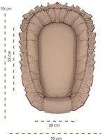 baby cocoon 100% cotton., Ophalen, Zo goed als nieuw, Minder dan 70 cm, Deken