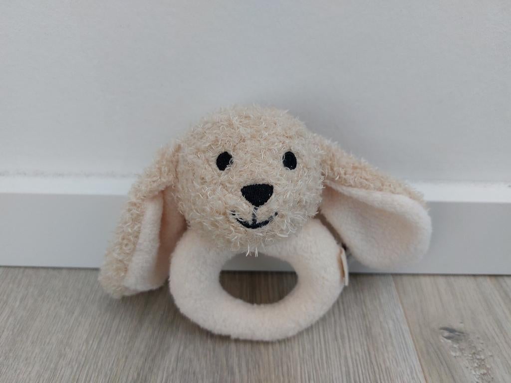 Baby speelgoed rammelaar Hema konijn haas bruin K9625, Kinderen en Baby's, Speelgoed | Knuffels en Pluche, Ophalen of Verzenden