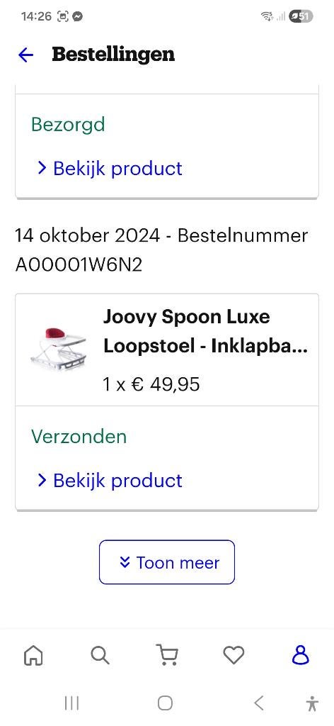 Kinder loopstoel, Ophalen, Zo goed als nieuw