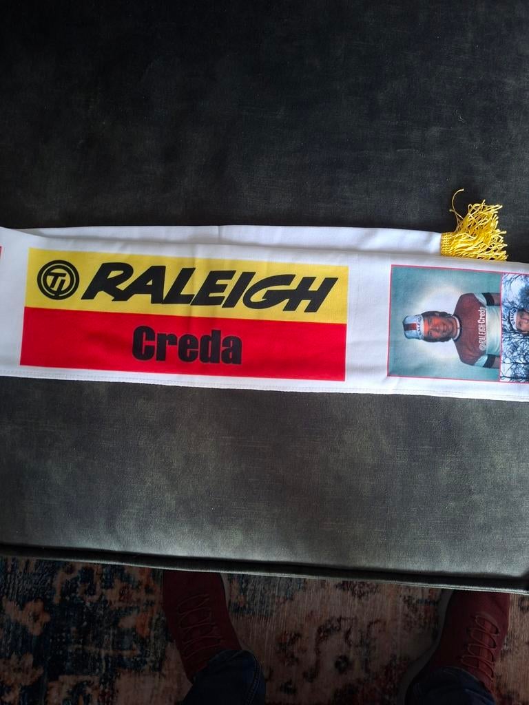 TI Raleigh Creda sjaal Campagnolo, Ophalen, Zo goed als nieuw, Overige sporten, Vaantje of Sjaal